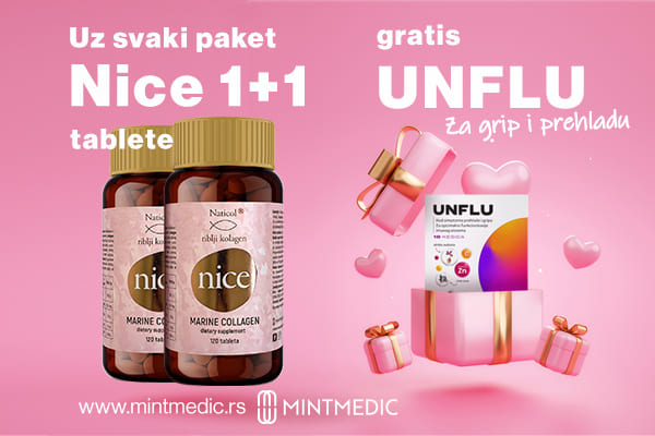 Nice Collagen tablete + Unflu